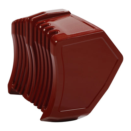 Oil Cooler Cover for Harley Electra Glide 2017-2023 Pearl Red & Dark Alloy
