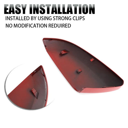 Red Wing Mirror Cap Cover for Honda Civic 2016-2020 (2016-2020)