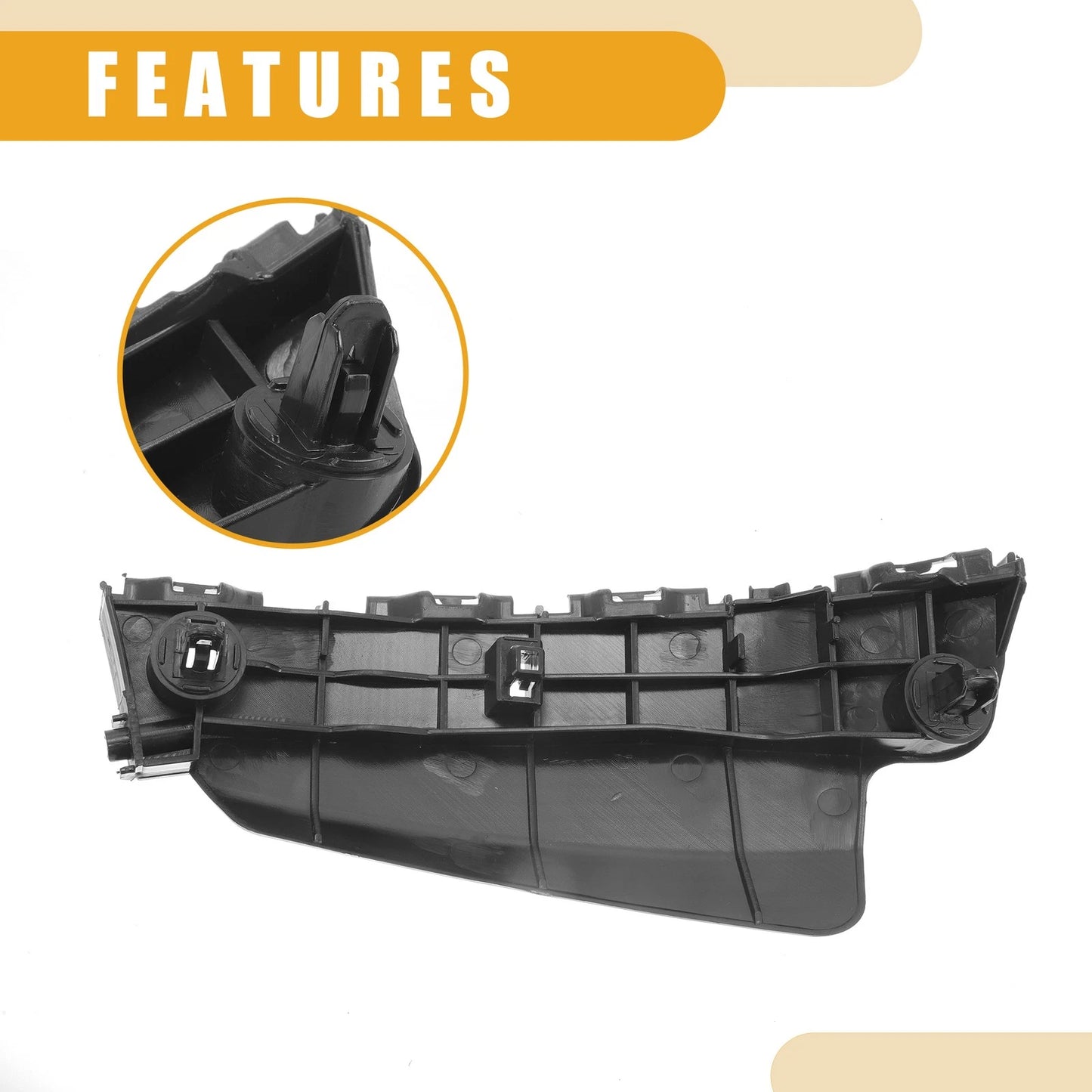 Front Bumper Support Bracket for Toyota Land Cruiser (2008-2015) 1 Pc
