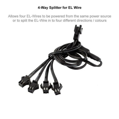 El Wire Controller Inverter for 1-5M Neon Light Strip Rope for Various Models