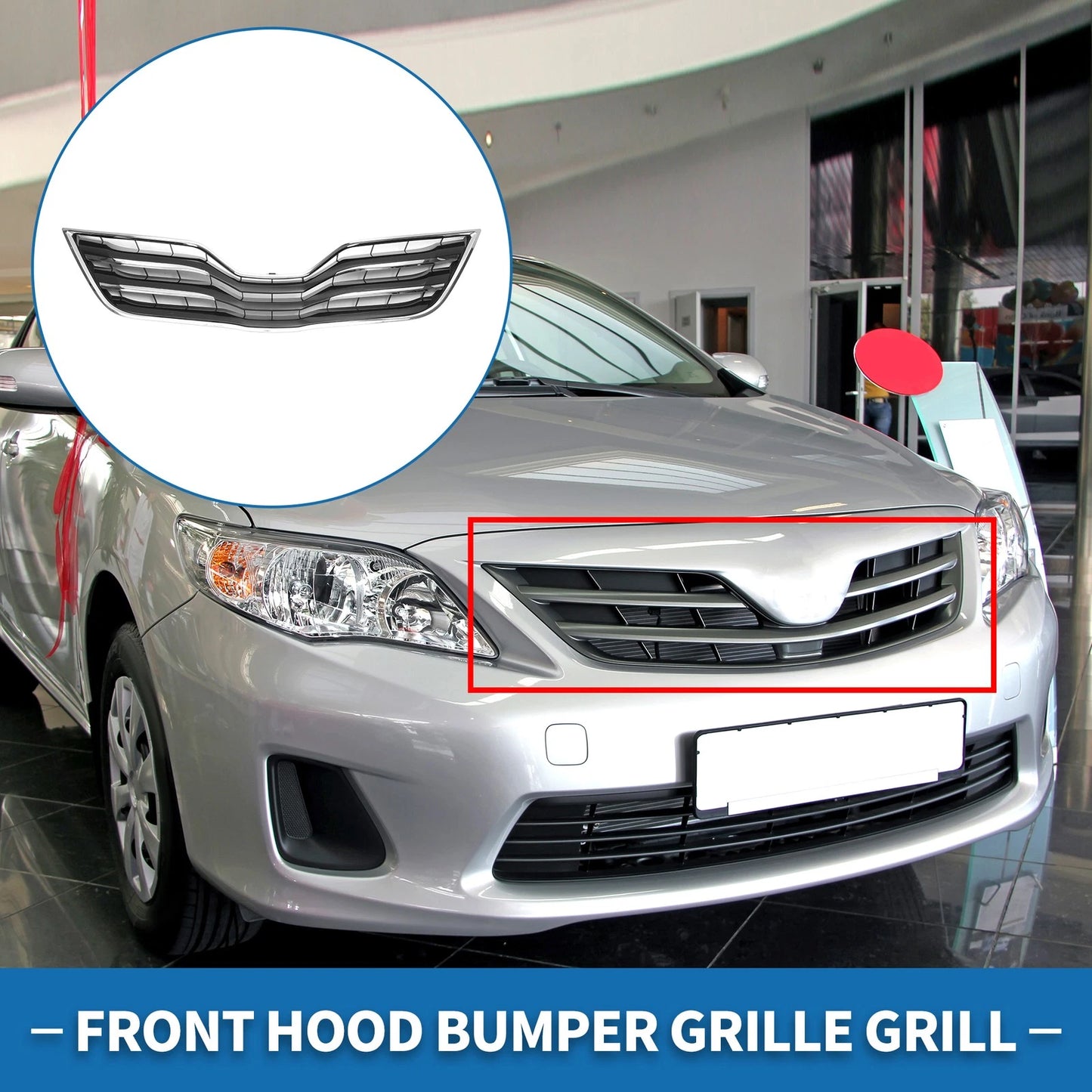 Front Hood Bumper Grille Grill for Toyota Camry (2010–2010)