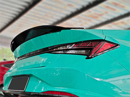 Unpainted ABS Rear Spoiler Wing for Hyundai Elantra 2021-2024 Sedan