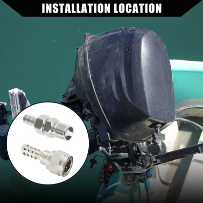 5/16" Boat Fuel Connector Male Nut for Tohatsu & Nissan Outboard (2-4)