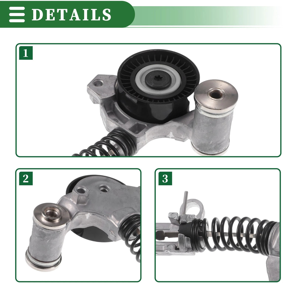 Engine Belt Tensioner Pulley Assembly for Toyota C-HR (2018-2022)
