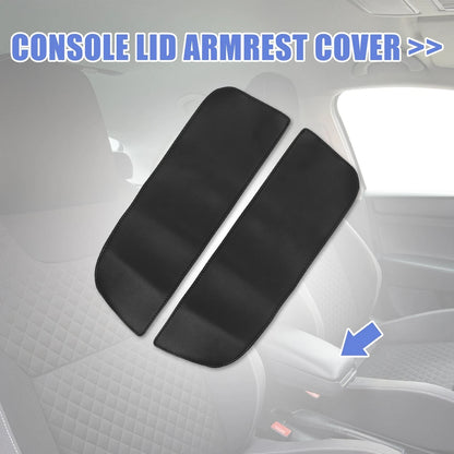 1 x Pair Center Console Armrest Cover Protector for BMW X5 X6 (2007 - 2013)