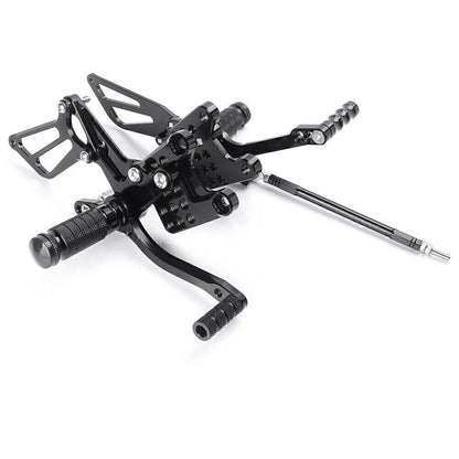 Rearsets Foot Pegs for Suzuki GSXR1000 (2000-2004), GSXR600/750 (1996-2005) Black
