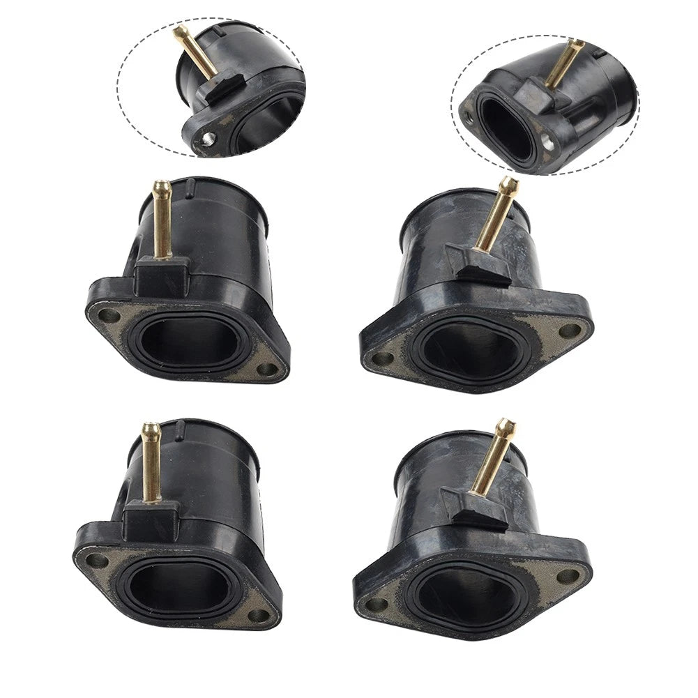 4 x Carburetor Intake Connector Boots for Yamaha FZX250 ZEAL (1991-1992)