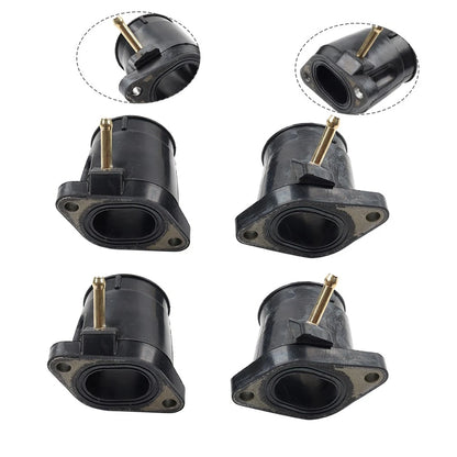 4 x Carburetor Intake Connector Boots for Yamaha FZX250 ZEAL (1991-1992)