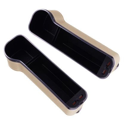2 x Car Seat Storage Box Gap Organizer for Universal Fit ( Range)