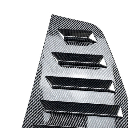 Rear Window Side Vent Shutter Louvers for VW Golf MK7 MK7.5 (14-19) Pair
