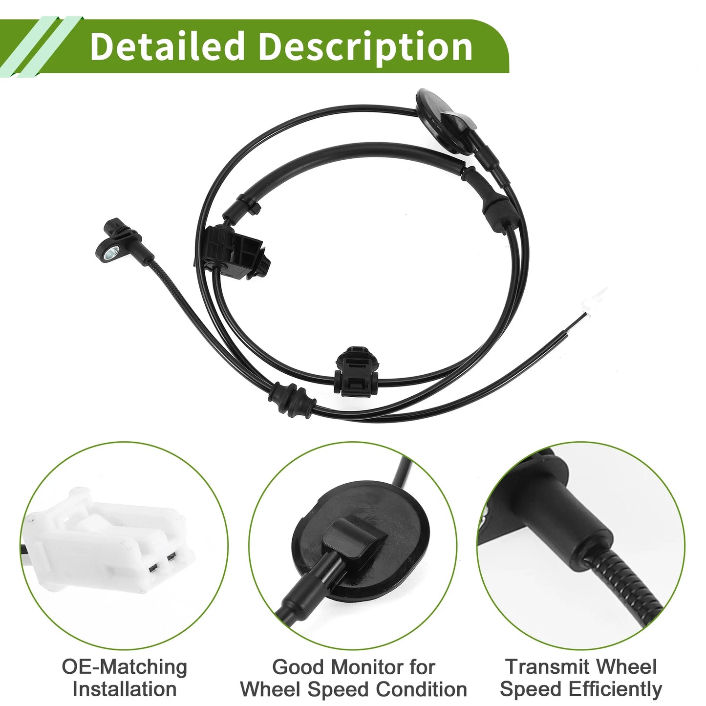 ABS Wheel Speed Sensor for Toyota Yaris iA Rear Left (2016-2018)