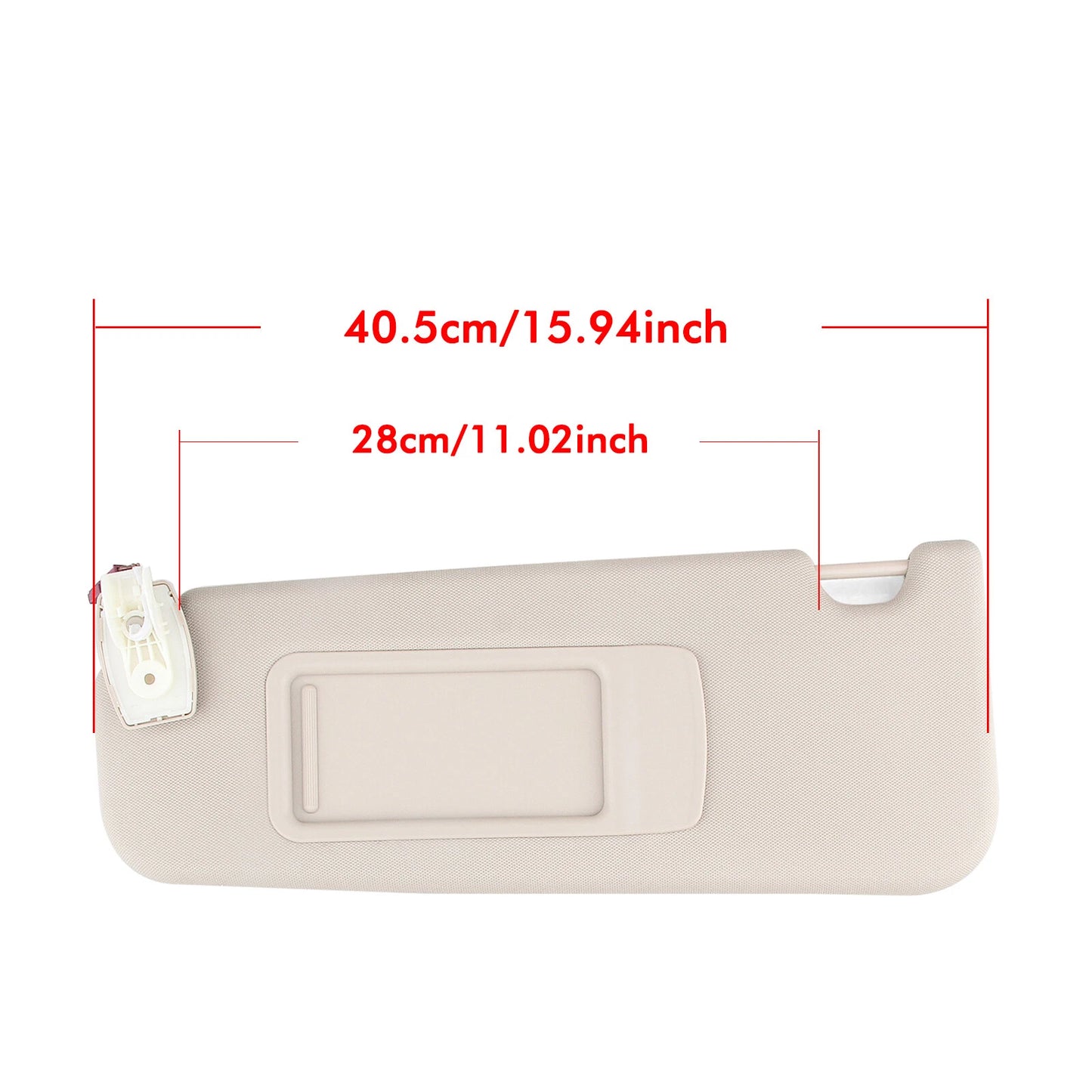 1pc Front Left Sunvisor for BMW F10 F18 (2011-2016) Beige