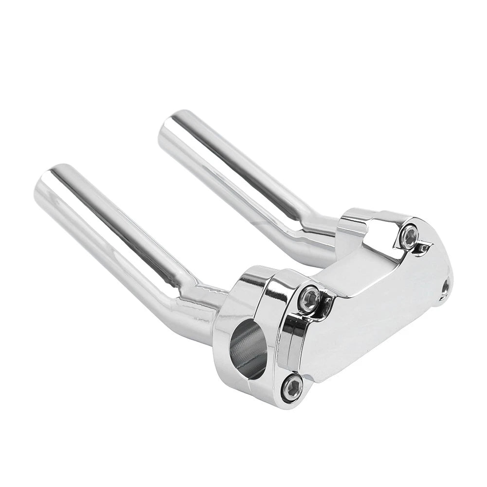 6.5" Pullback Handlebar Riser Top Clamp for Harley Dyna FXD, Softail, XL883