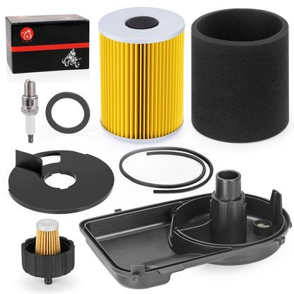 Tune Up Kit for Yamaha G2 8 9 11 Air/Fuel Filters, Air Box Cap