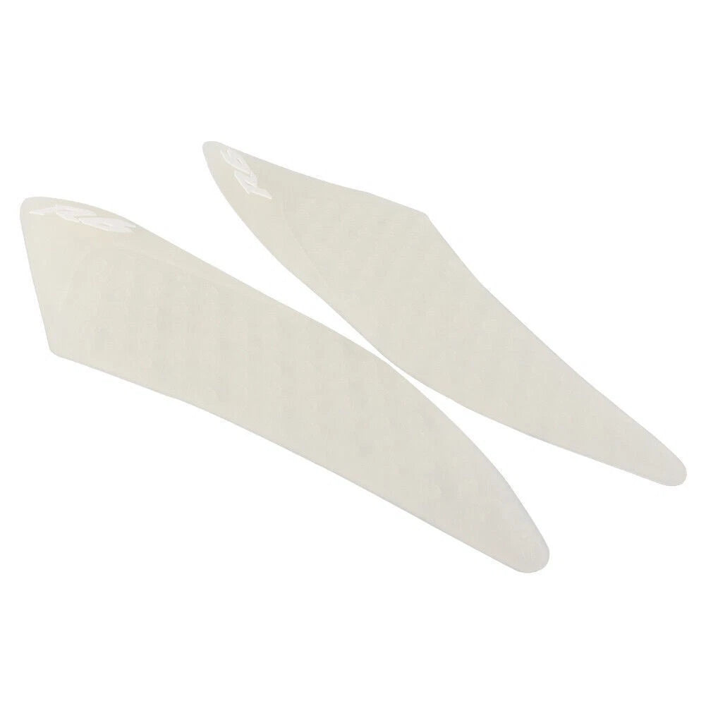 Clear Gas Tank Traction Pads Side Knee Grip Protectors for YAMAHA R6 (2017-2018)