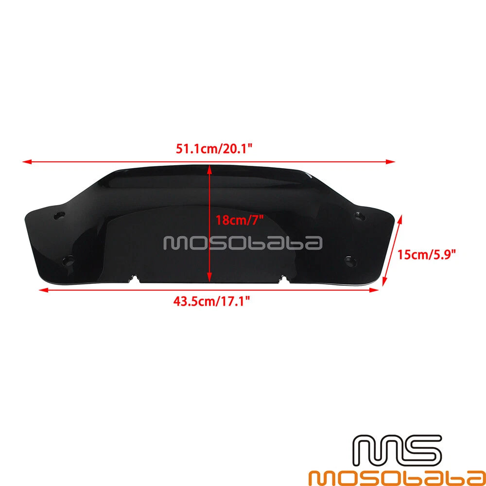 7" Windshield Fairing Cover for Harley CVO Street Glide FLHXSE (2023-2024)