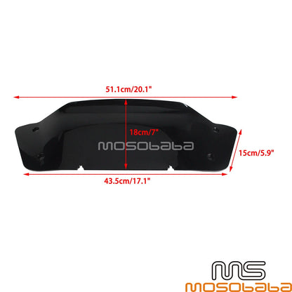 7" Windshield Fairing Cover for Harley CVO Street Glide FLHXSE (2023-2024)