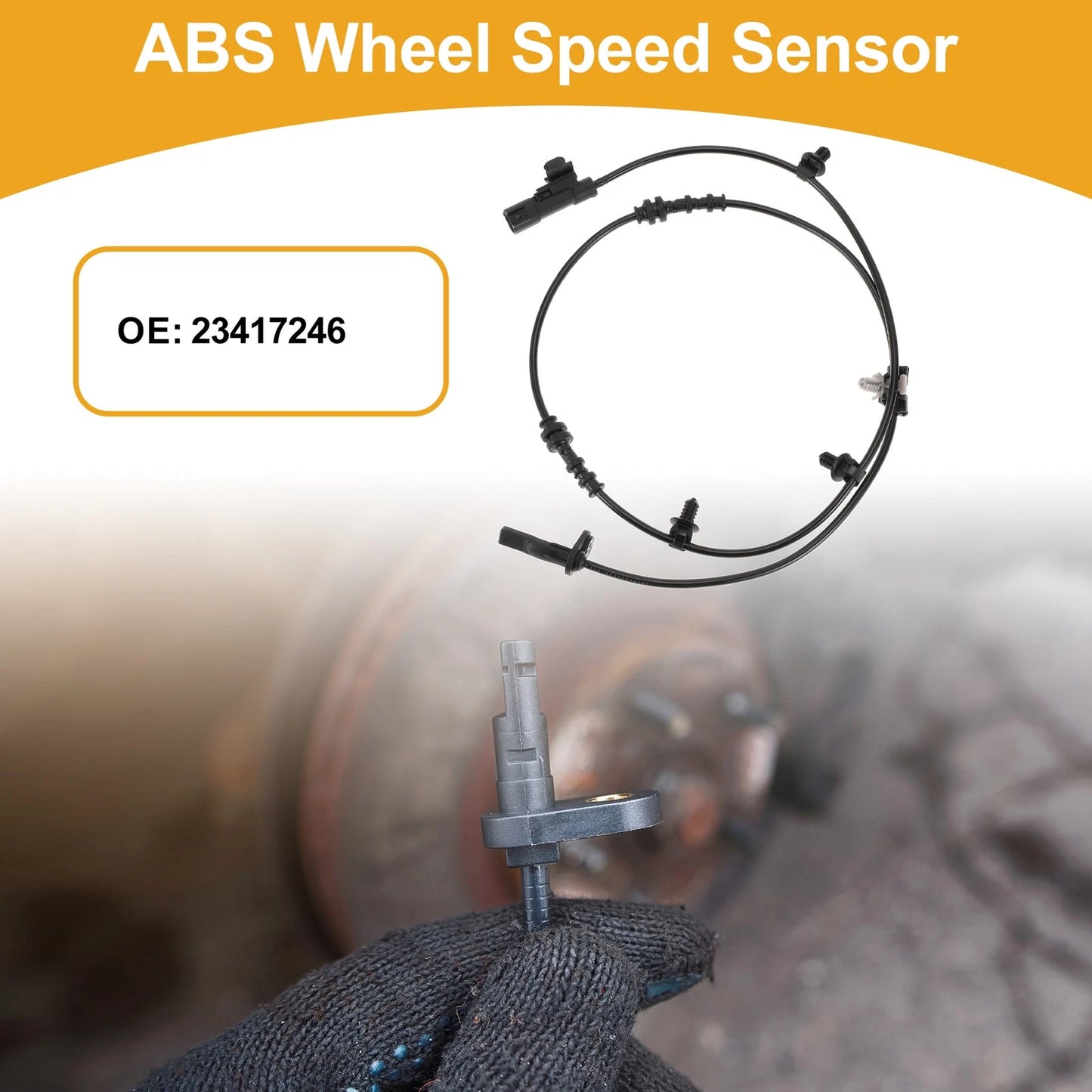 ABS Wheel Speed Sensor Front for Chevrolet Malibu