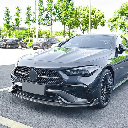 3 x Front Bumper Spoiler Lip Splitter Kit for Benz CLE C236 (2024-2025)