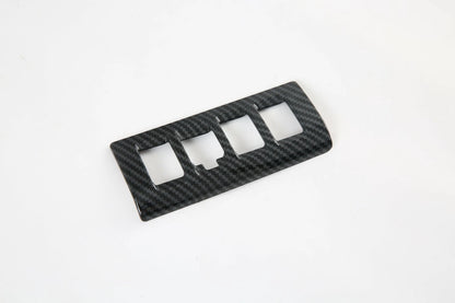 Headlight Switch Button Cover Trim for 2021-2022 Subaru Outback Carbon Fiber