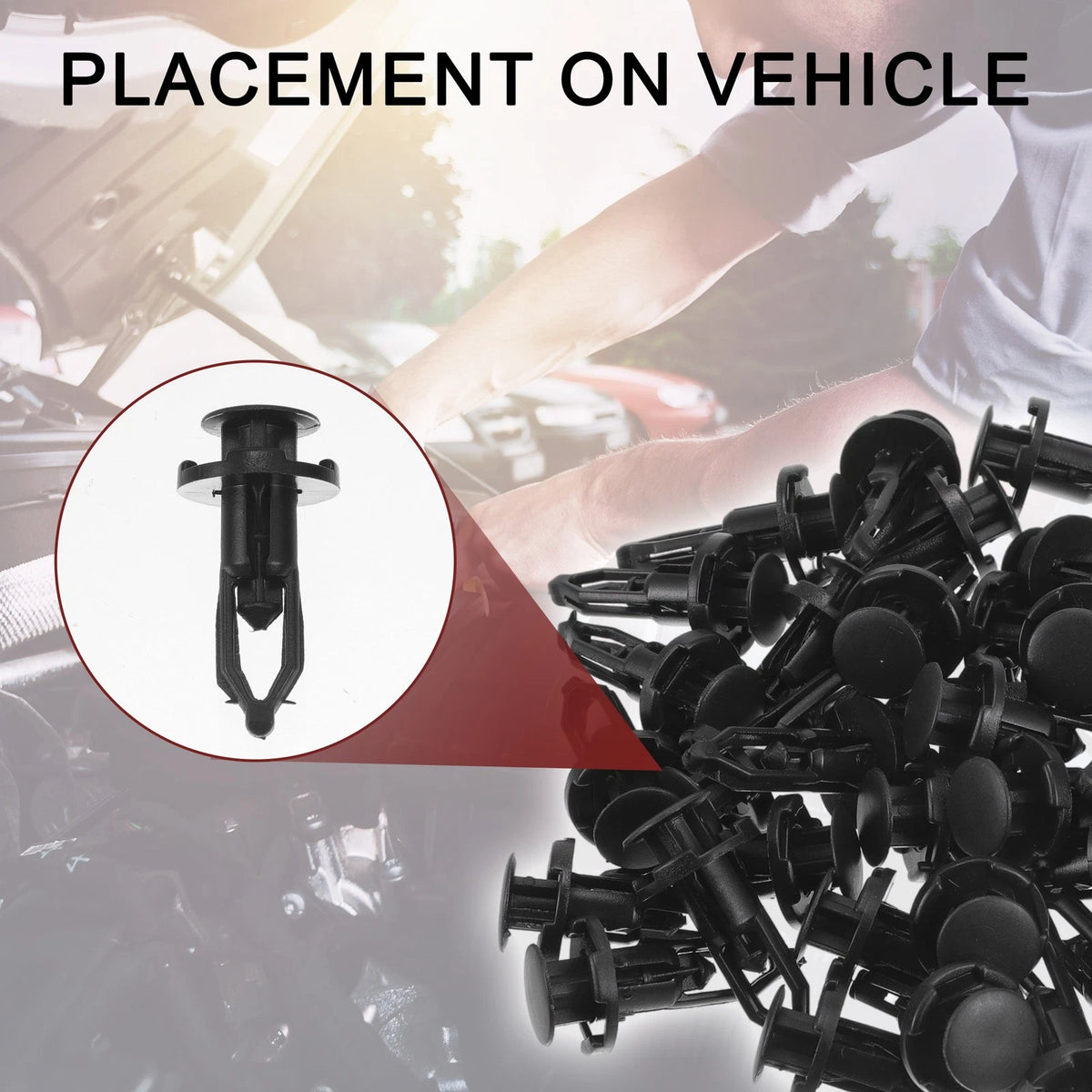 40 Pcs Front Fender Skirt Clips for Toyota 4Runner, Avalon (2010-2023)