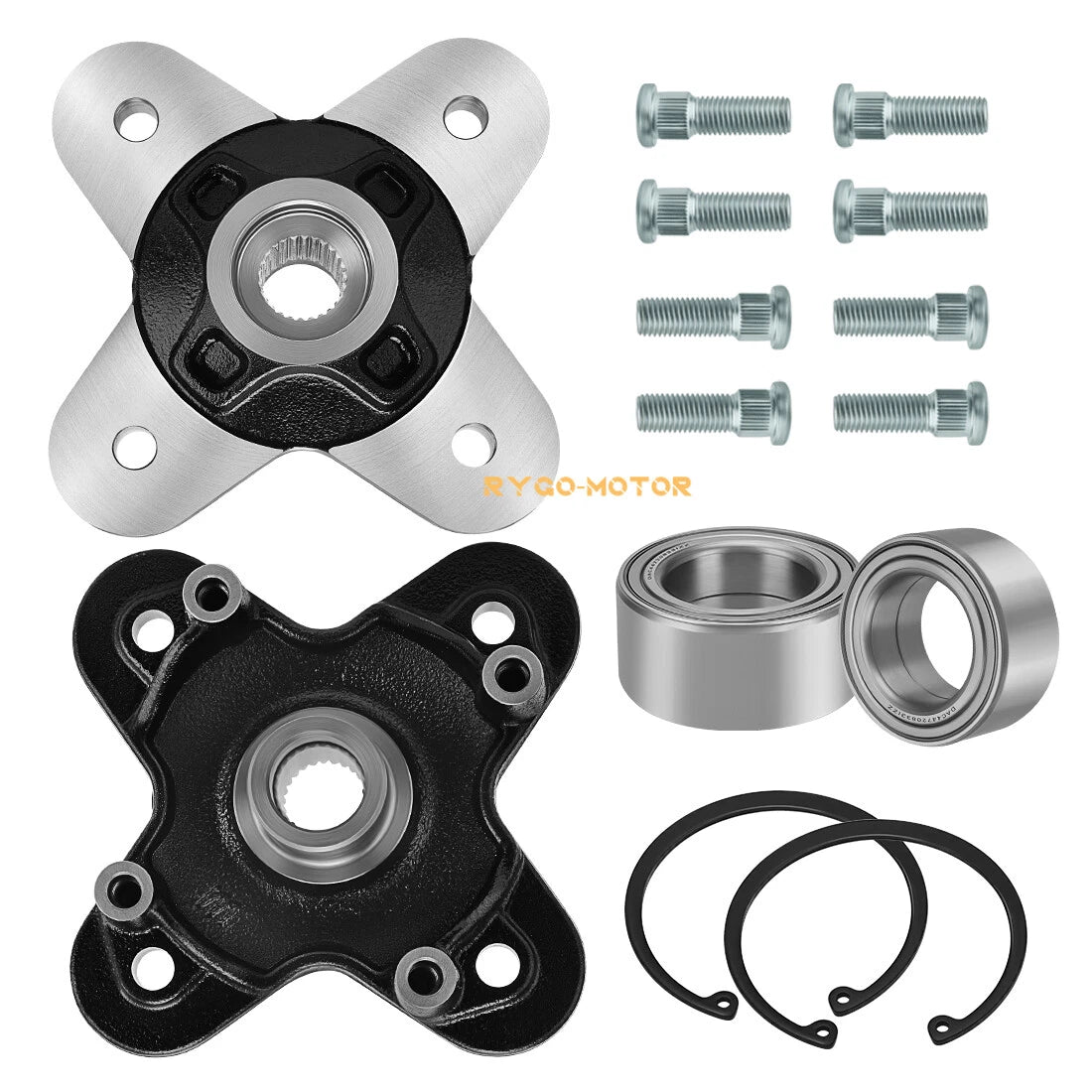 2 x Front/Rear Wheel Hub & Bearing for Polaris Sportsman XP 1000 (2020–2025)