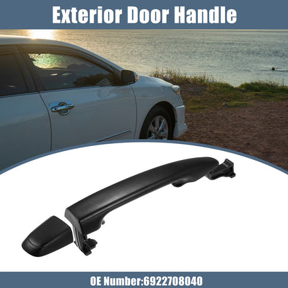Rear Exterior Door Handle for Toyota Sienna (2004-2010) Black
