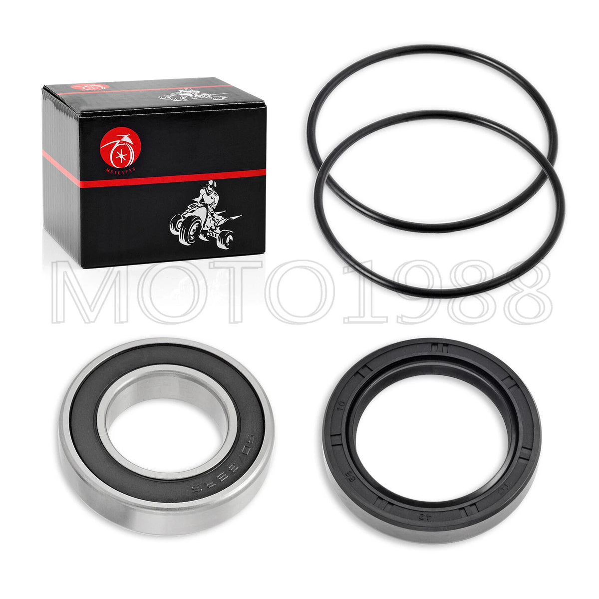 Rear Left Axle Wheel & Brake Drum Seals Kit for Honda Rancher 350/400