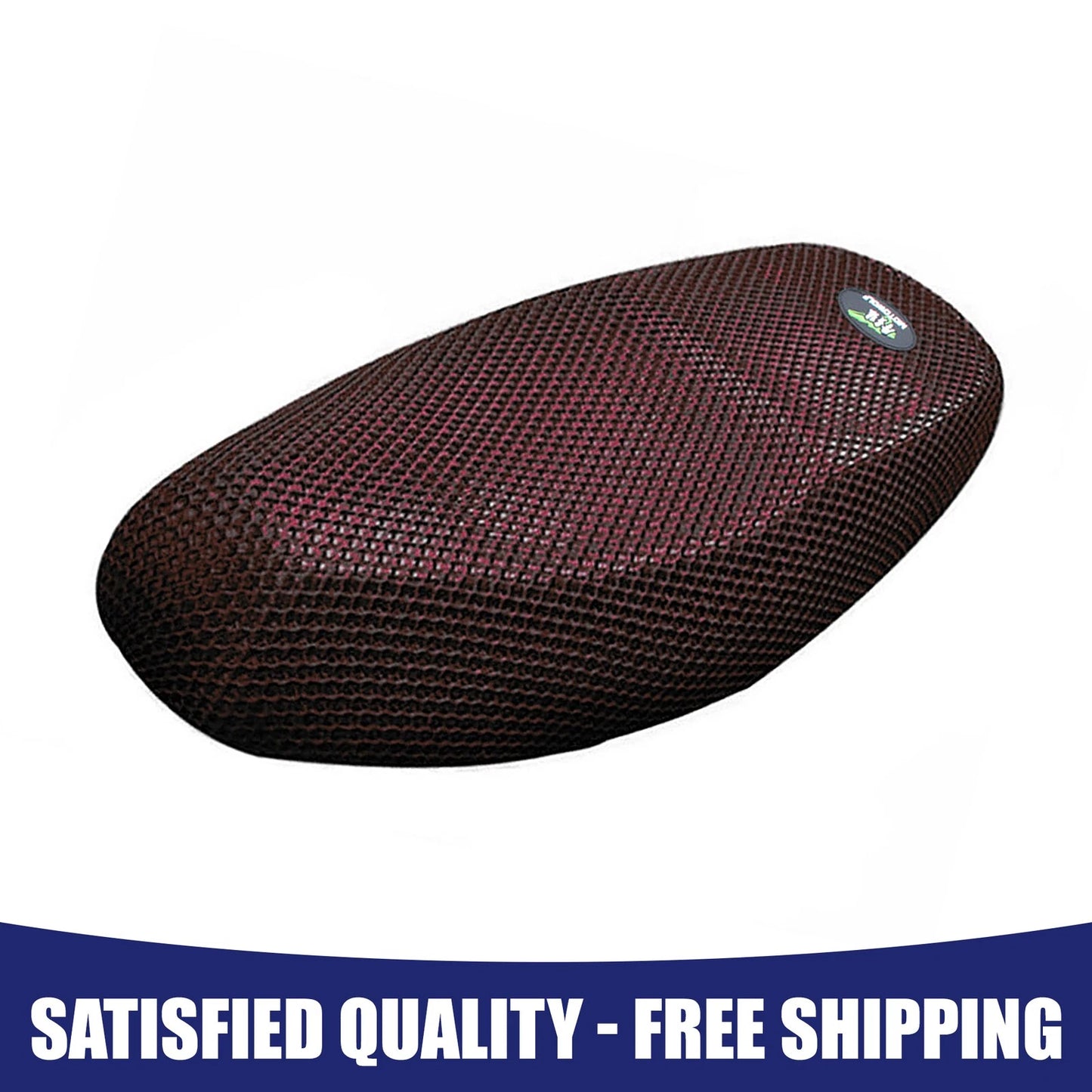 Seat Cover for 3D Motorcycle Moped Breathable Mesh Net Cushion