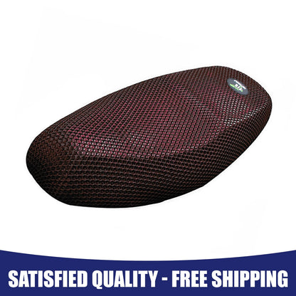 Seat Cover for 3D Motorcycle Moped Breathable Mesh Net Cushion