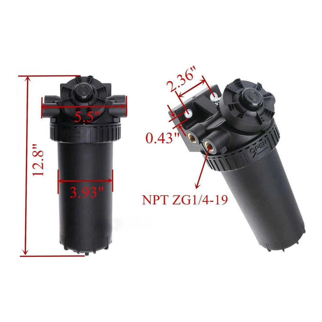 Fuel Filter Assembly for Marine Outboard Truck Diesel Engine (35-60494-1)