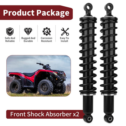2 x Front Shock Absorber for Honda Foreman Rubicon 500 TRX500FPA (2009–2014)