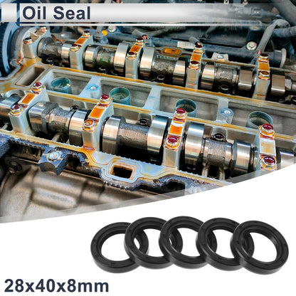 Oil Seal / 28x40x8mm / Rotary Shaft Seal TC Seal Ring Nitrile Rubber