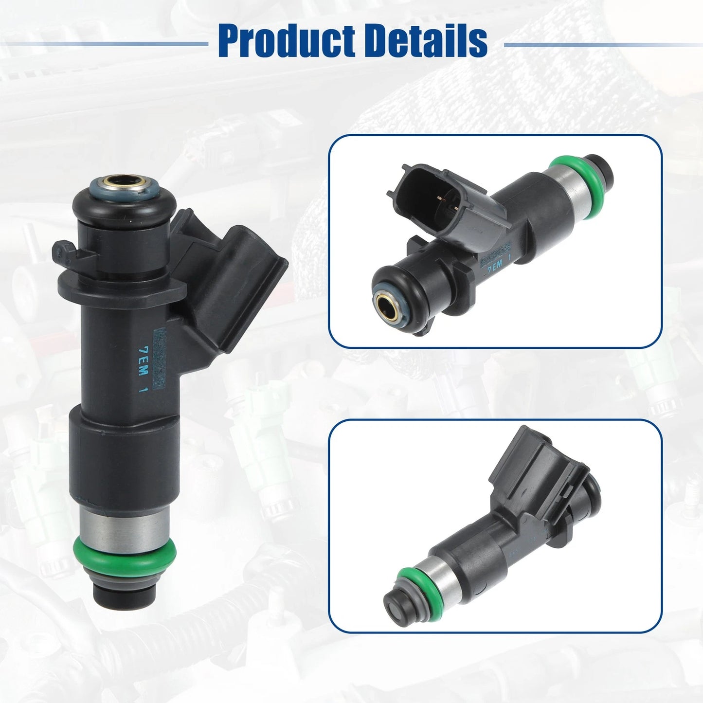 6 x Fuel Injector Nozzle Replacement for Honda Accord (2008-2017)