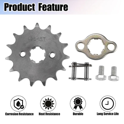 15T 17mm Front Engine Sprocket for Dirt Bike Mini Bike
