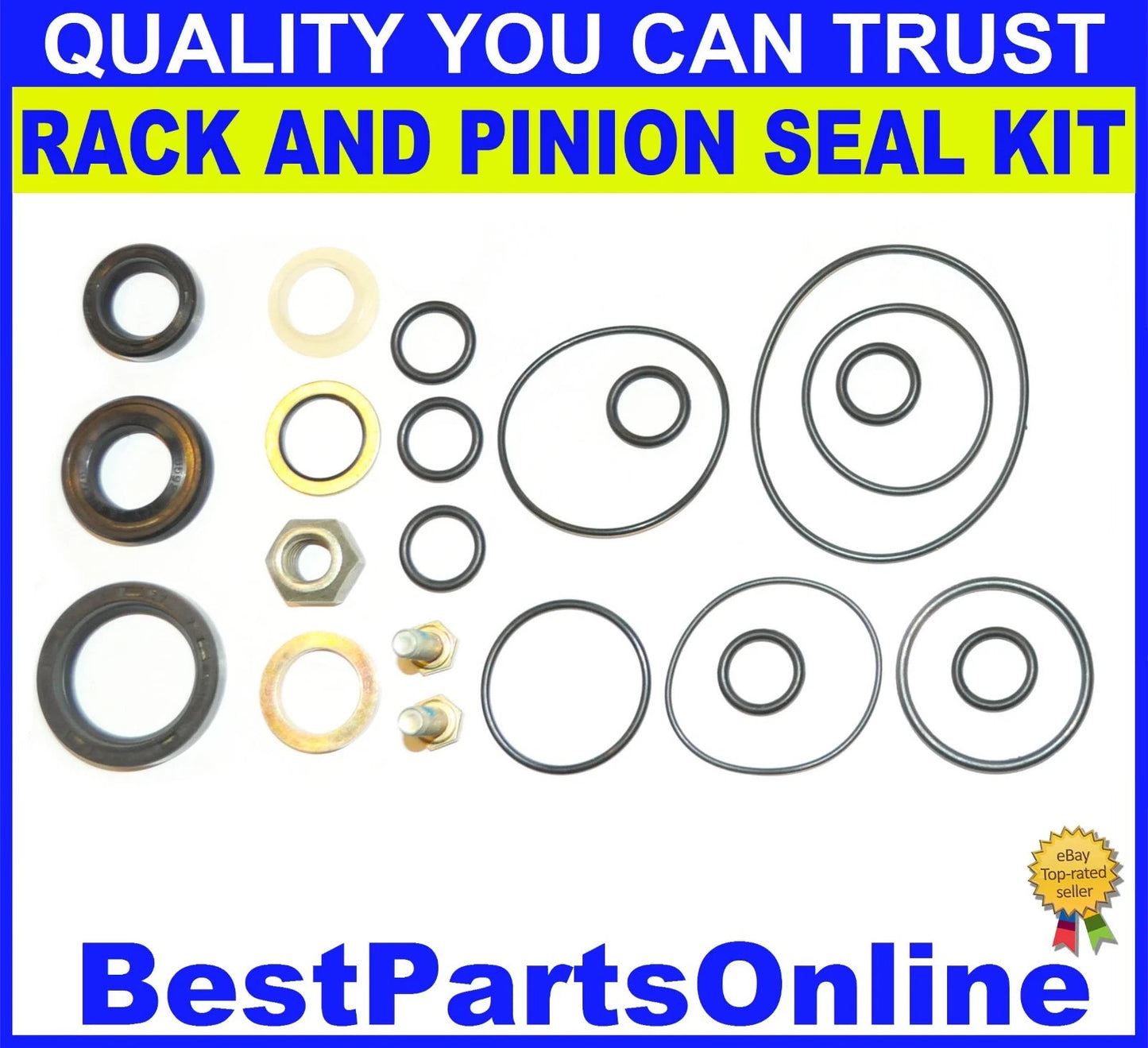 Power Steering Rack and Pinion Seal Kit for Audi 5000 (1978–1983)