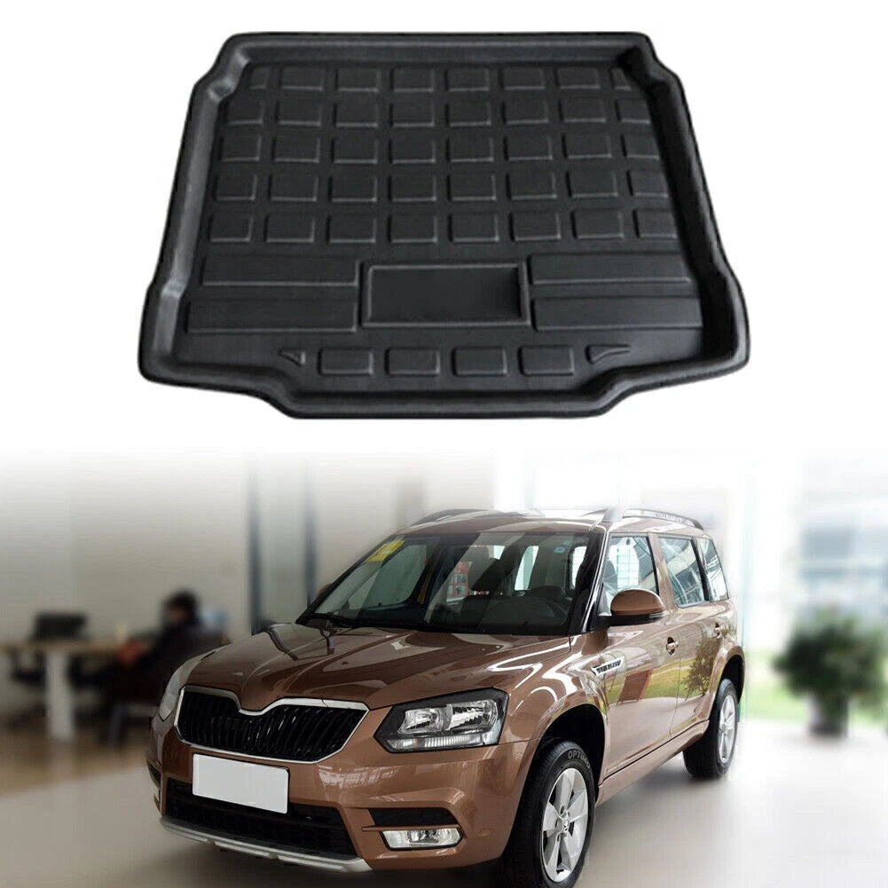 Rear Cargo Liner Boot Tray Mat for Skoda Yeti 2009-2017