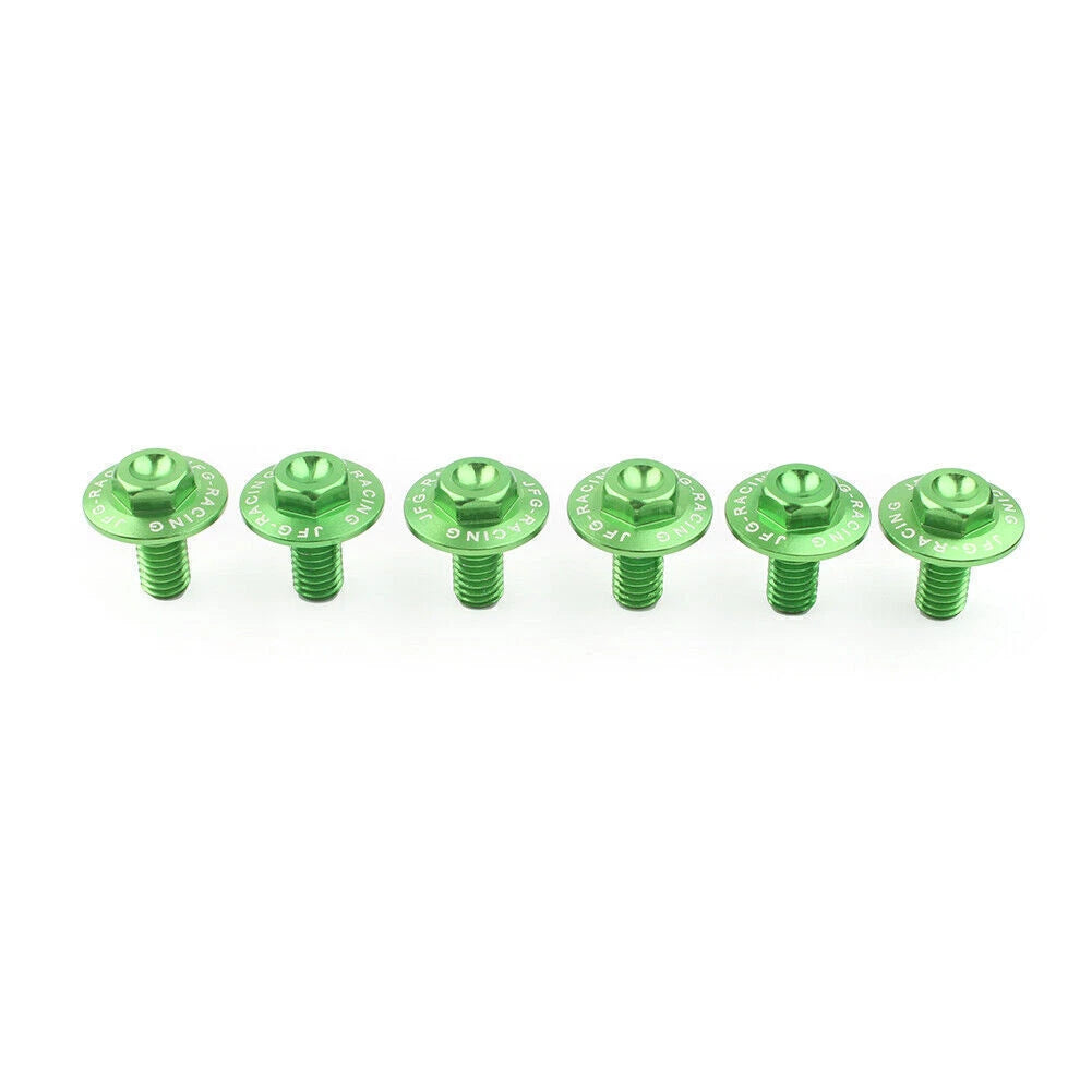 Fork Guard Bolts for Kawasaki KX85 KX125 KX250F KX450F KLX450R KLX250 (98-16)
