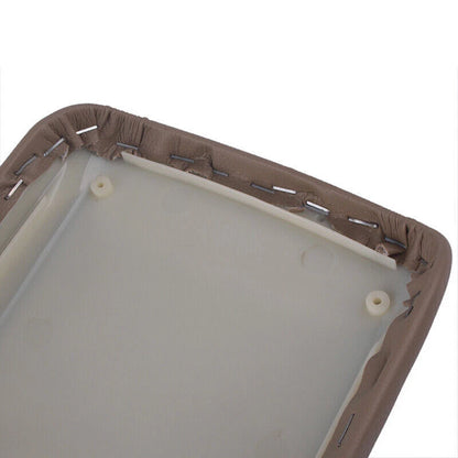 Beige Front Center Console Armrest Cover Lid for Honda Civic (2006-2011) 1x
