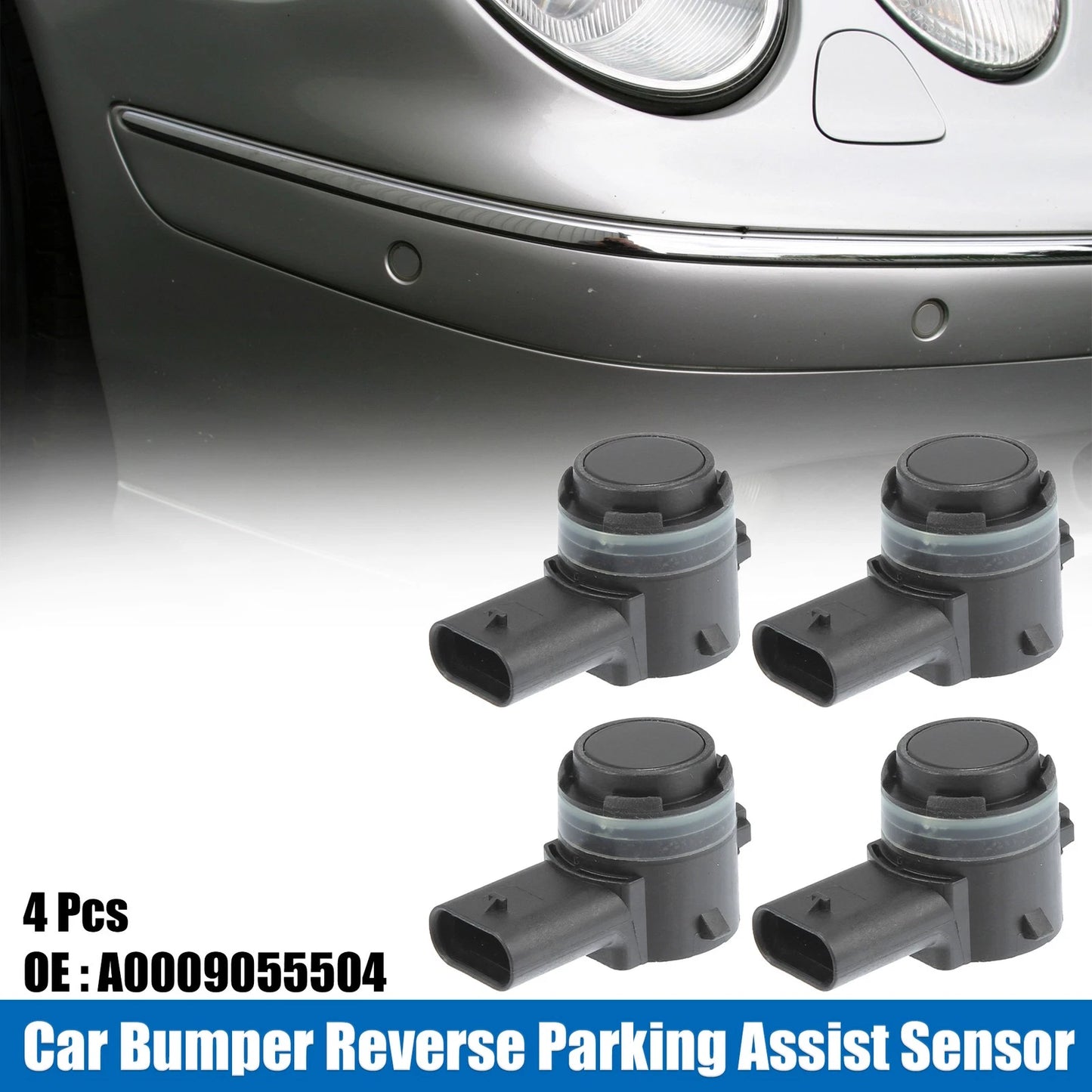 4 x Bumper Parking Reverse Assist Sensors for Mercedes-Benz