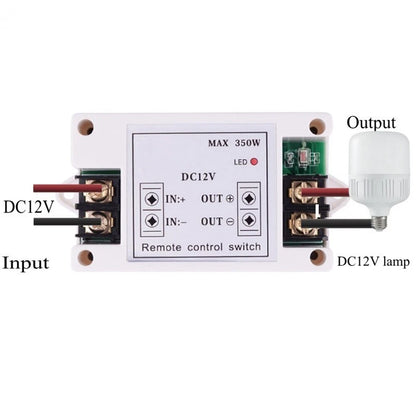 12V Car Battery Disconnect Cut Off Kill Switch w/ Wireless Remote