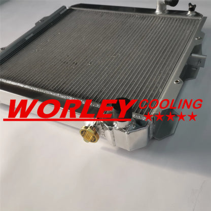 3 Row Aluminum Radiator & Shroud for HILUX LN85 LN86 2.8L Diesel (1988-1995)
