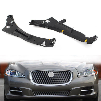 Black Front Bumper Mount Bracket  For Jaguar XJ (2010-2019)