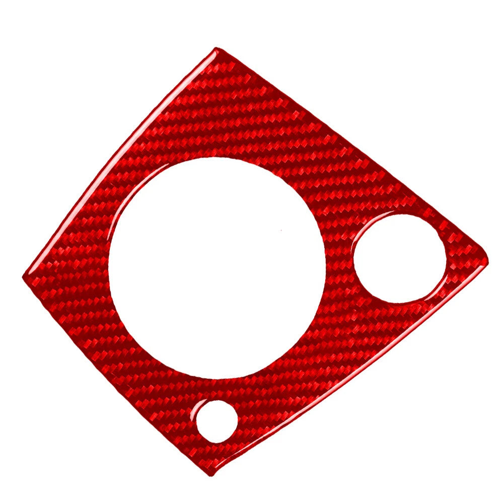 Carbon Fiber Red Gear Shift Panel Cover Trim for Alfa Romeo 159 Brera Spider