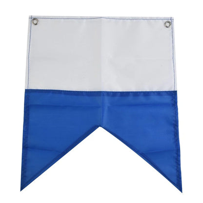 High Quality Dive Boat Flag Scuba Dive 35x30cm/72x60cm Blue White