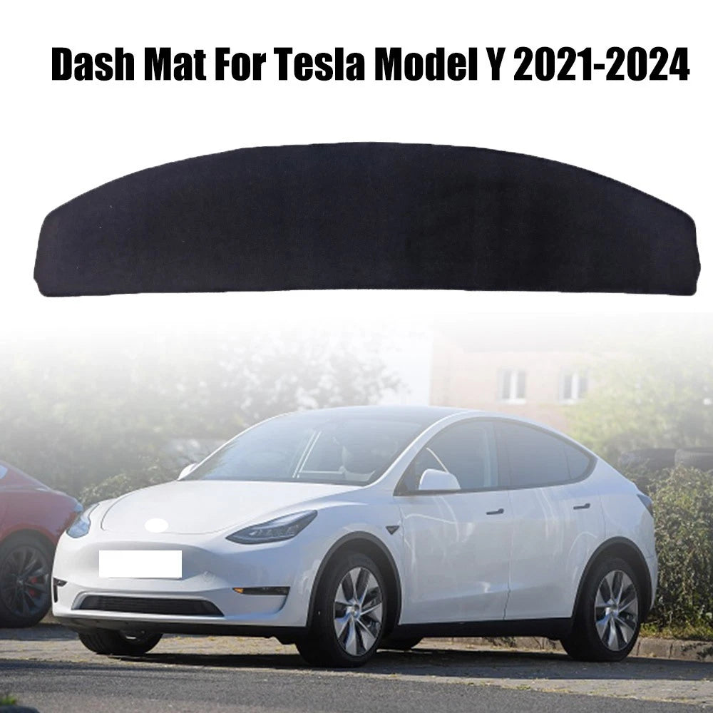 Non-Slip Dashboard Cover for Tesla Model Y (2021–2024)