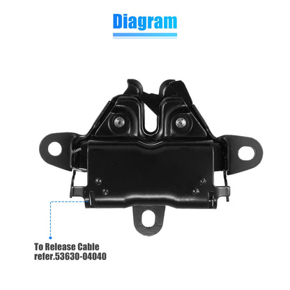 Metal Black Hood Latch Lock for Toyota Tacoma (2005-2011)