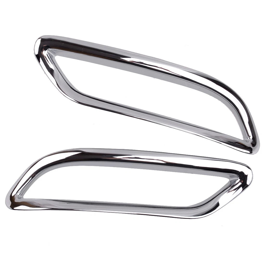 Chrome Rear Bumper Reflector Cover Trim for Toyota Camry SE XSE (2018-2020)