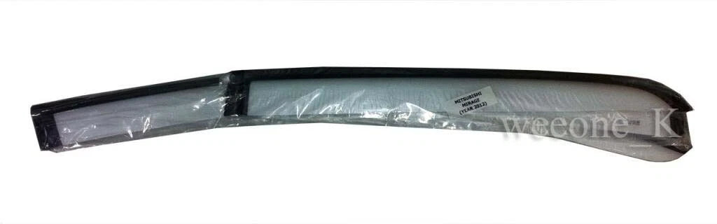 4 Door Visor Monsoons Bronze & Black for Mitsubishi Mirage (2012-2015)