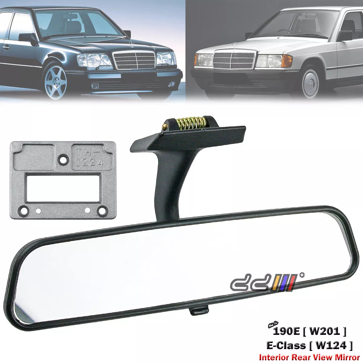 Rear View Mirror for Mercedes Benz W124 190E 260E 300E 320E (1985-1995)